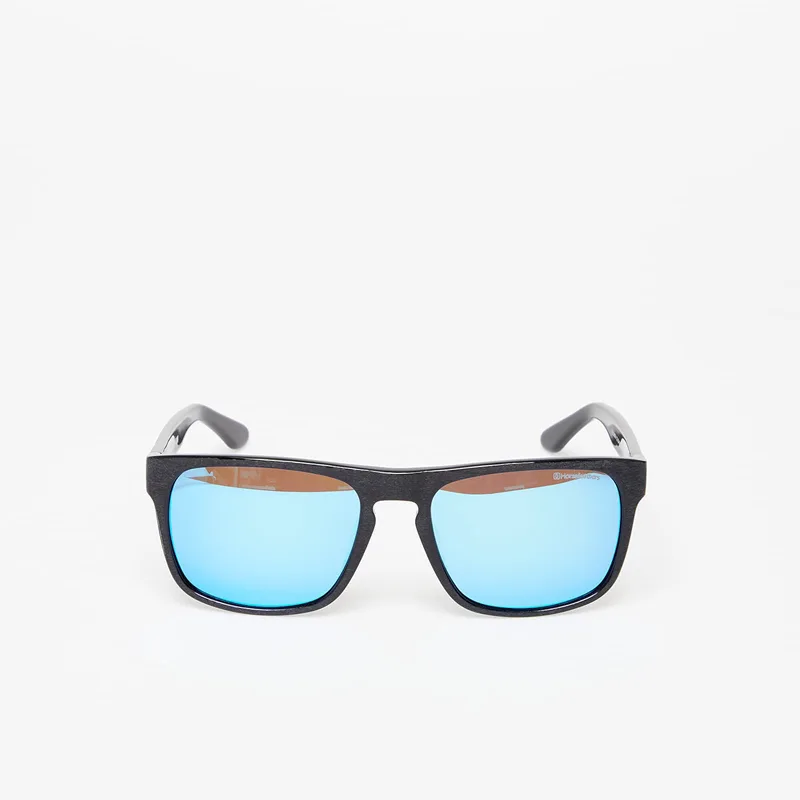 Horsefeathers Keaton Sunglasses Brushed Black/ Mirror Blue Universal