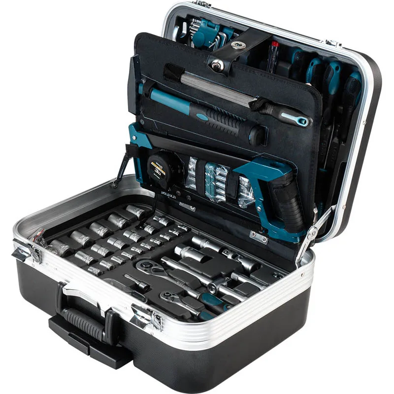 BORMANN Pro BHT5210 Εργαλεία Σετ 132τεμ,Cr-V Σε Τροχήλατη Βαλίτσα ABS 035800