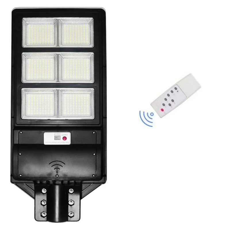 Led Αδιάβροχο Ηλιακό Επιτοίχιο Φωτιστικό 300W 51840LM με Ανιχνευτή Κίνησης Rixme RL.WZ-300W