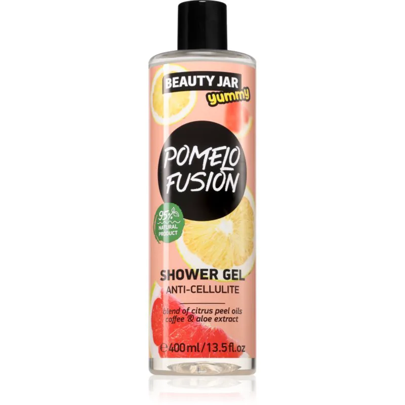 Beauty Jar Yummy Pomelo Fusion δροσιστικό τζελ ντους για κυτταρίτιδα 400 ml