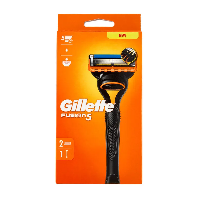 Gillette Fusion5 Manual Razor With Refills, 3 Pcs 1 unit