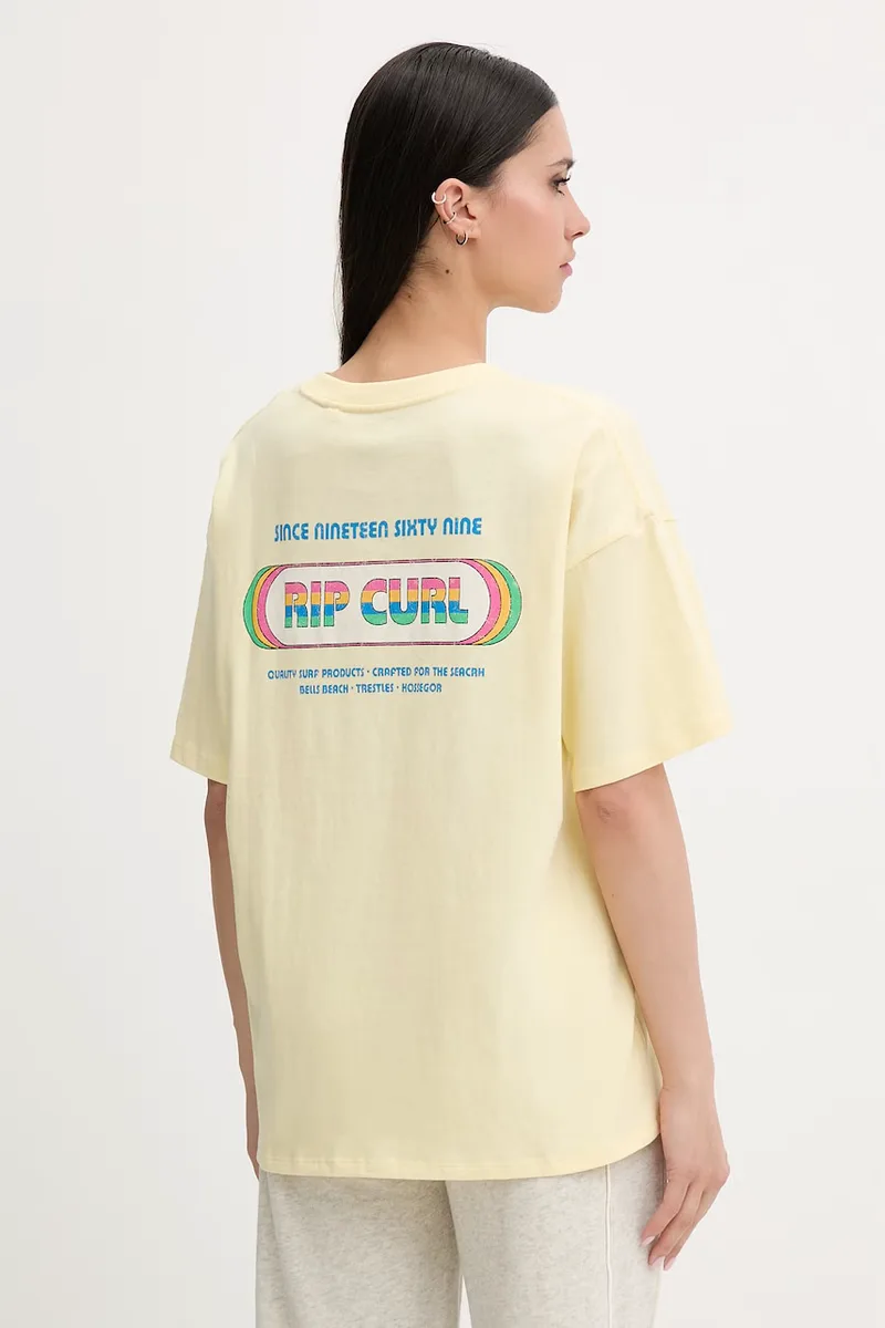 Rip Curl t-shirt γυναικείος βαμβακερός SURF REVIVAL