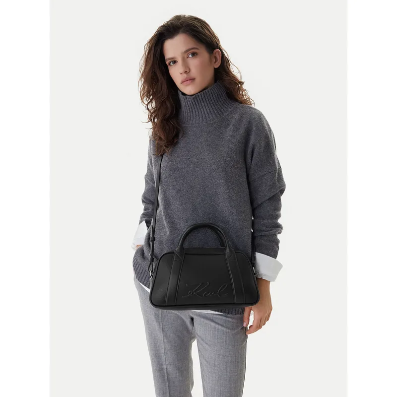 Τσάντα KARL LAGERFELD B1W30068 Μαύρο