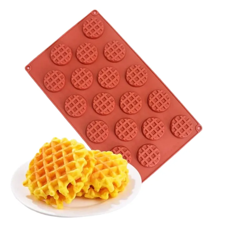Φόρμα Σιλικόνης Μίνι Βαφλάκια - Mini Cookies Waffles