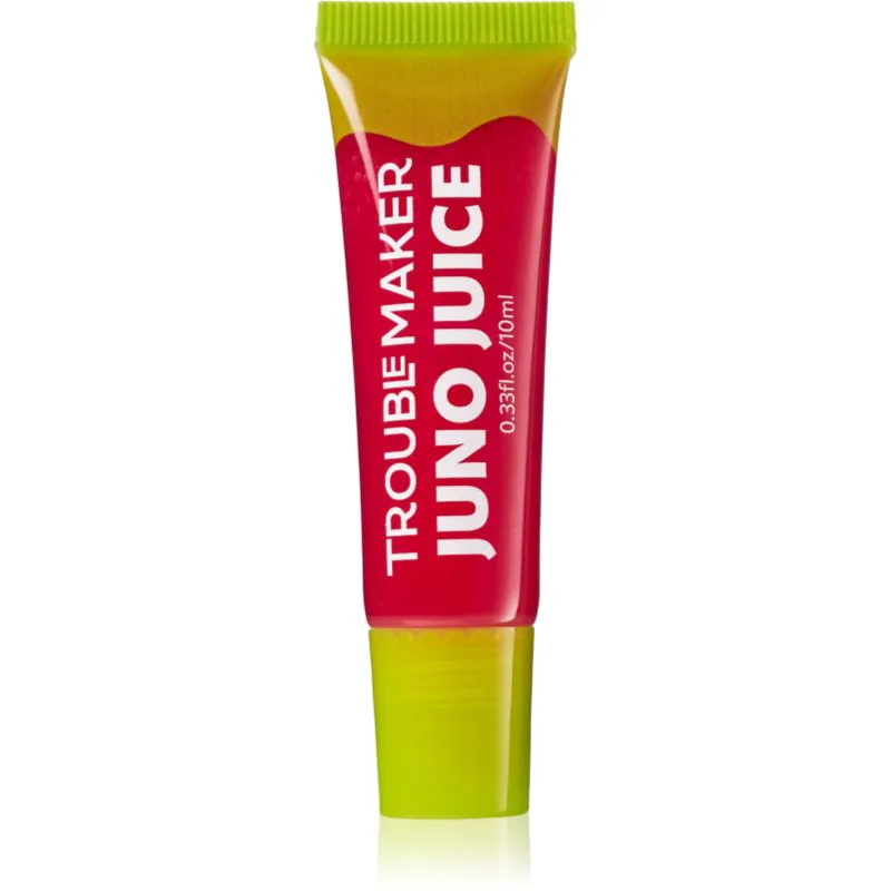 Trouble Maker Juno Juice Lipgloss λιπ γκλος απόχρωση Paris Hot Ροζ 10 ml