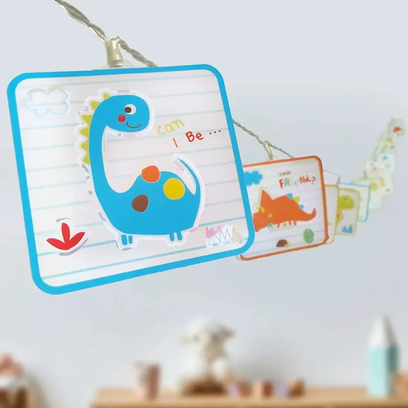 Dinos γιρλάντα παιδικό φωτιστικό (73455)