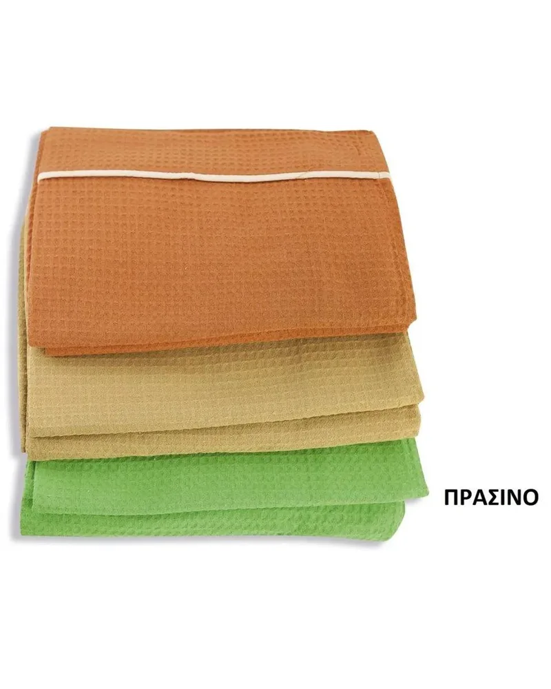 Κουβέρτα Πικέ Βαμβακερή Υπέρδιπλη 230x260εκ. Green DimCol (Ύφασμα: Βαμβάκι 100%, Χρώμα: Πράσινο , Μέγεθος: Υπέρδιπλα) - DimCol - 1330417000000058