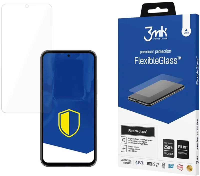 3MK Premium Flexible Glass - Αντιχαρακτικό Υβριδικό Προστατευτικό Γυαλί Οθόνης - Samsung Galaxy A54 - 0.3mm (5903108518857)