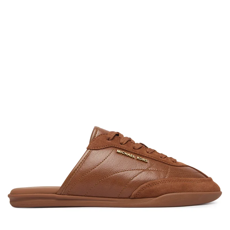 Παντόφλες MICHAEL Michael Kors Nolan 43T6NOFP1S Καφέ