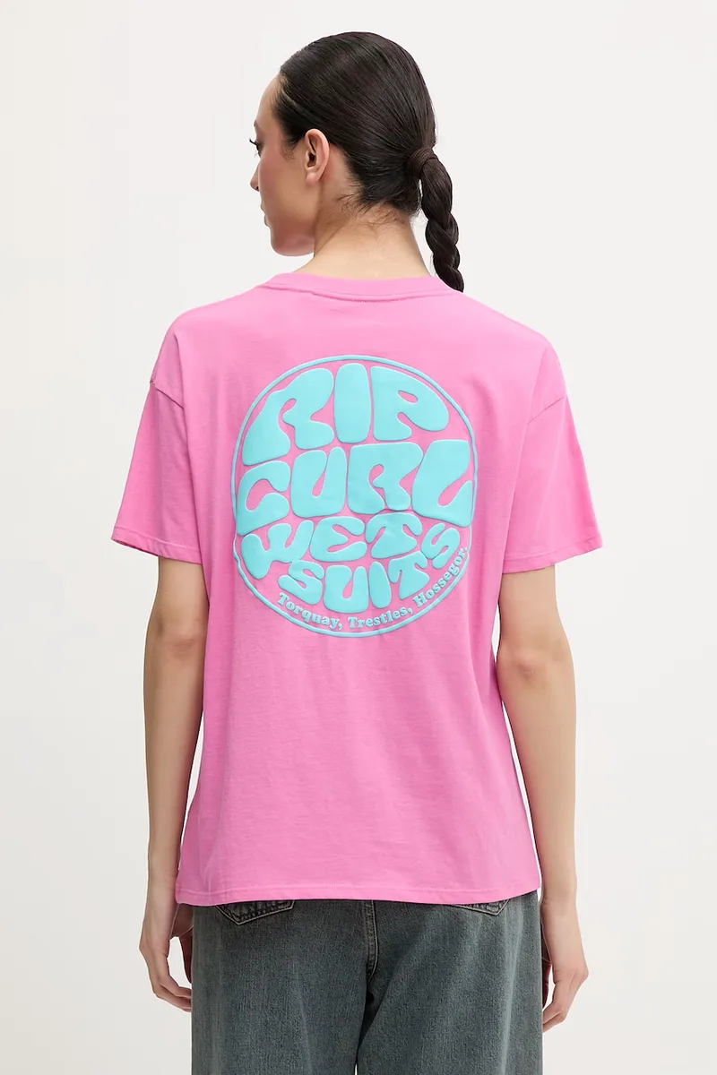 Rip Curl t-shirt γυναικείο βαμβακερό