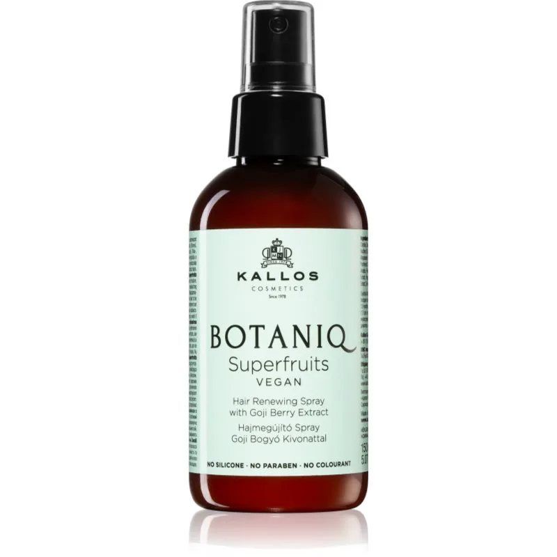 Kallos Botaniq Superfruits αποκαταστατικό σπρέι με φυτικό εκχύλισμα 150 ml