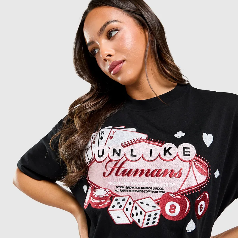 Unlike Humans Casino Γυναικείο T-shirt (9000248892_1469)