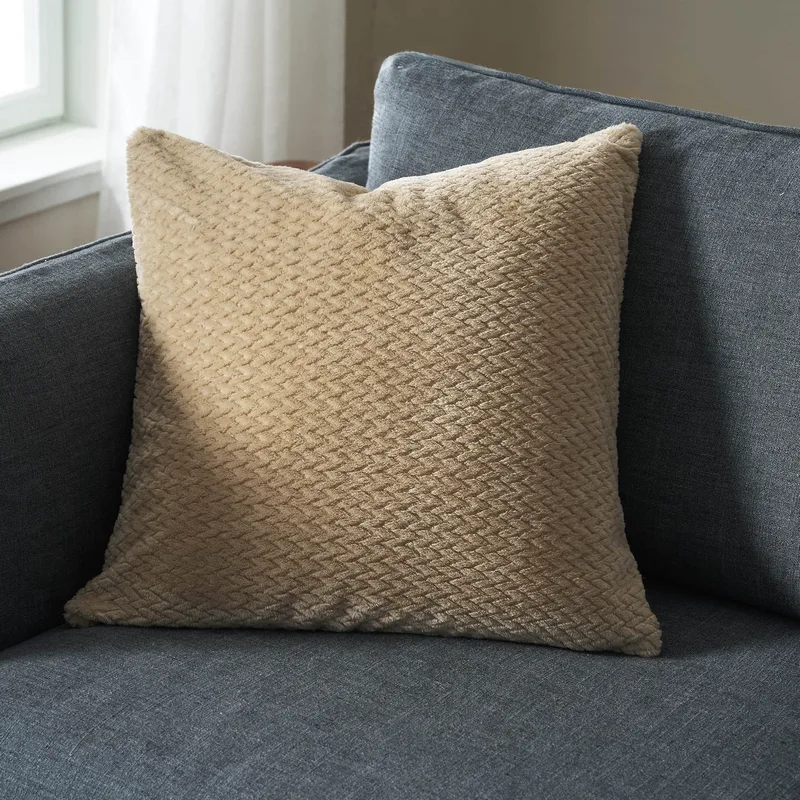 Μαξιλαροθήκη Διακόσμησης Gofis Home Cinnabar Sesame Μπεζ 20-05-115/06 50x50