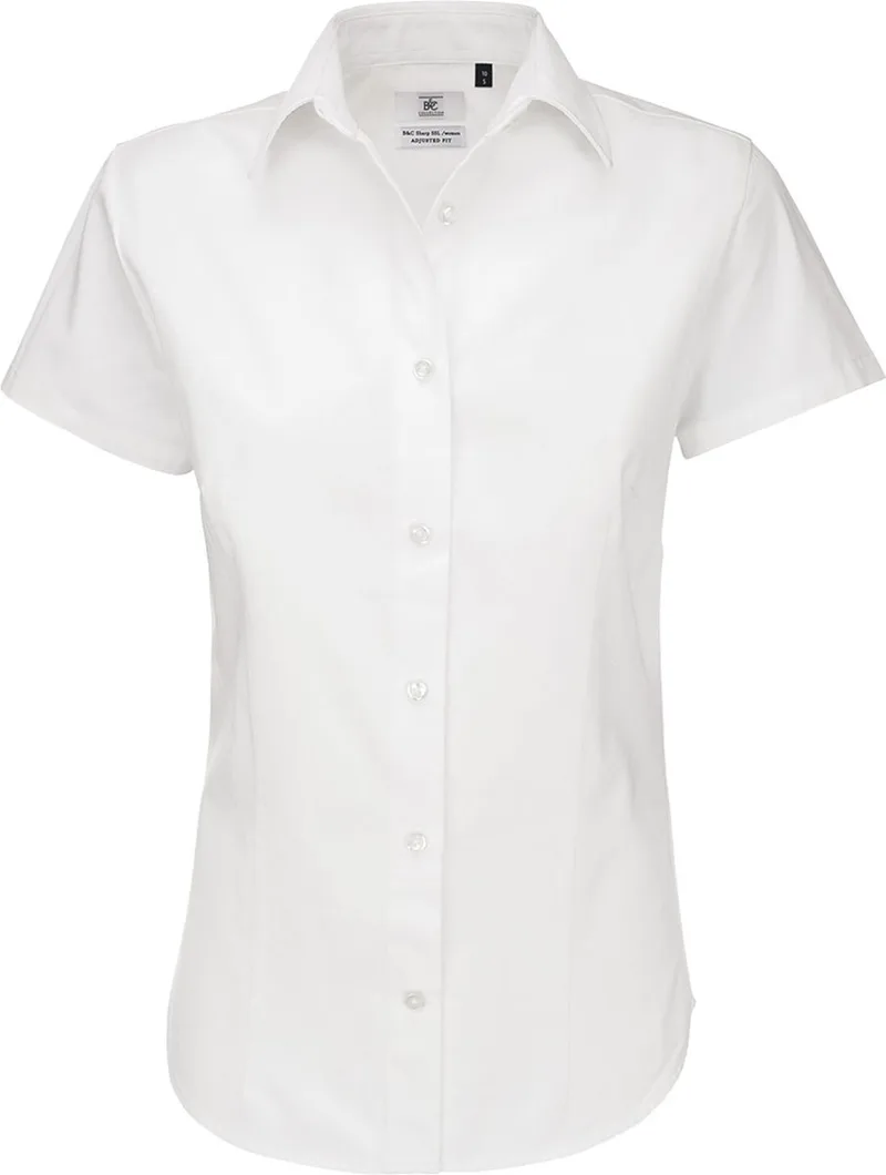 Γυναικείο πουκάμισο B & C Sharp SSL Women White