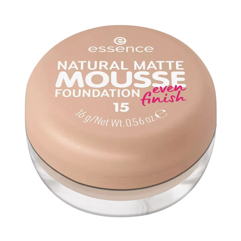Πούδρες & Βάσεις Essence Natural Matte M0usse Foundation - 15
