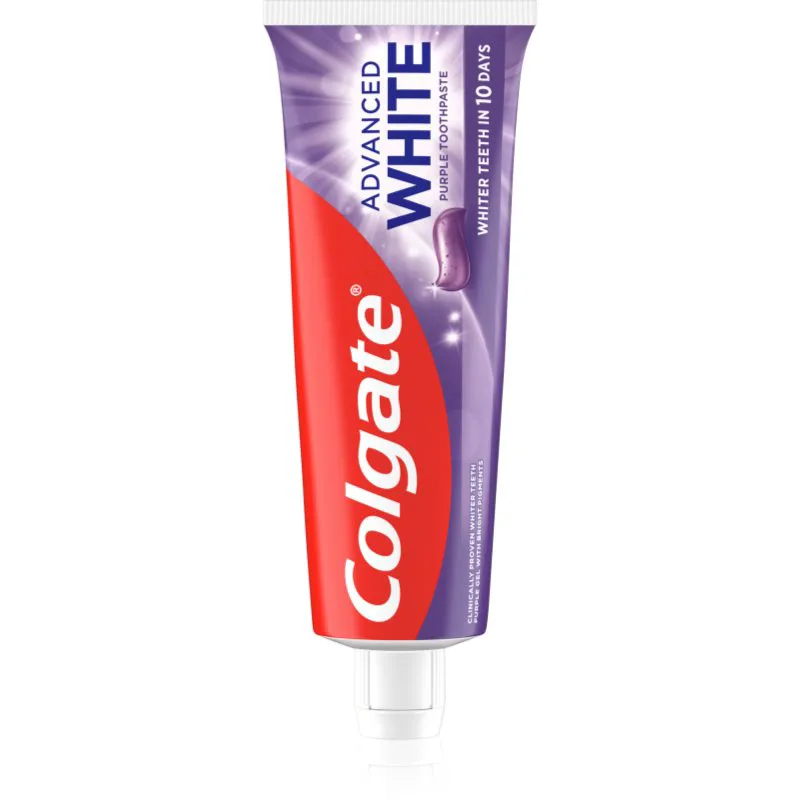 Colgate Advanced White Purple White λευκαντική οδοντόκρεμα 75 ml