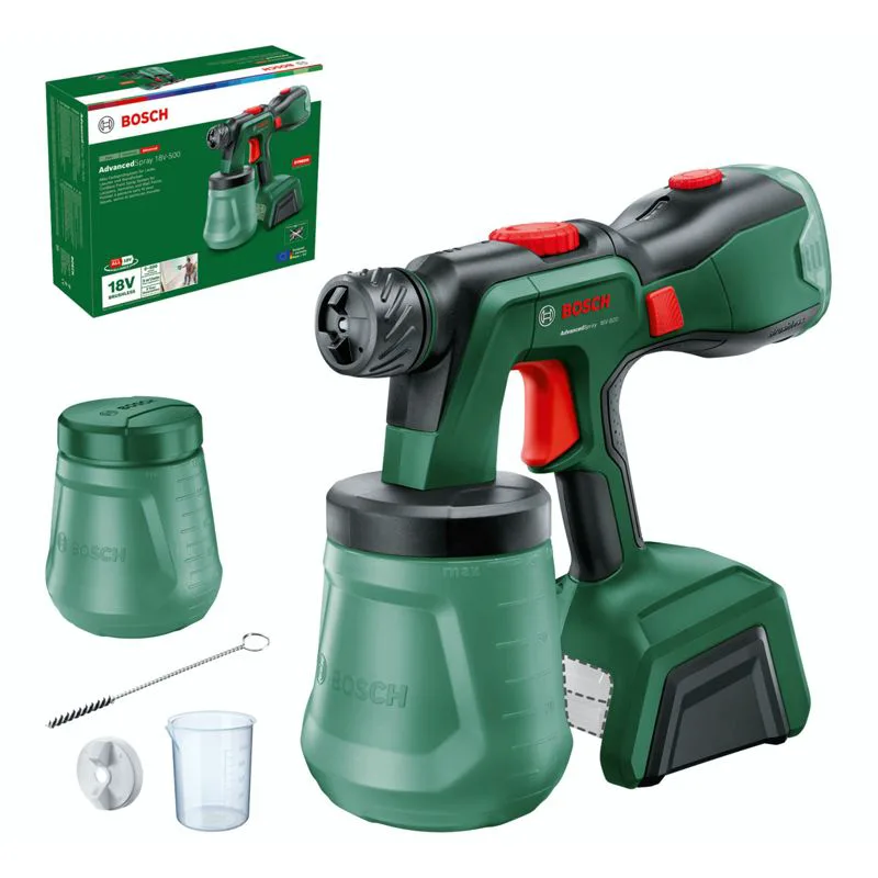 Bosch AdvancedSpray 18V-500 Spray Gun