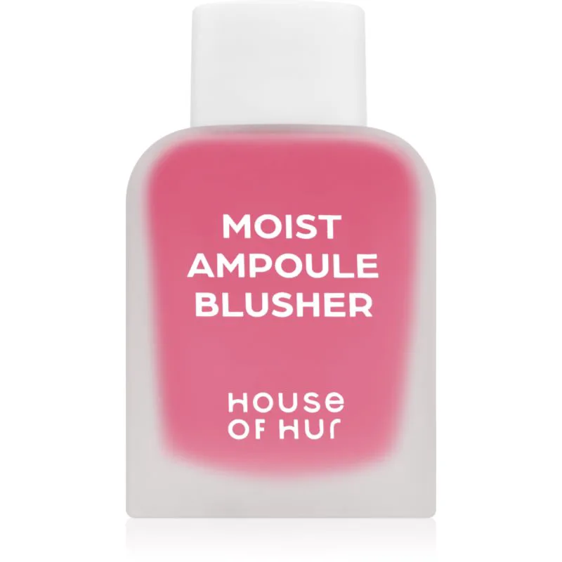 House of Hur Moist Ampoule Blusher υγρό ρουζ μίνι απόχρωση 10 ml