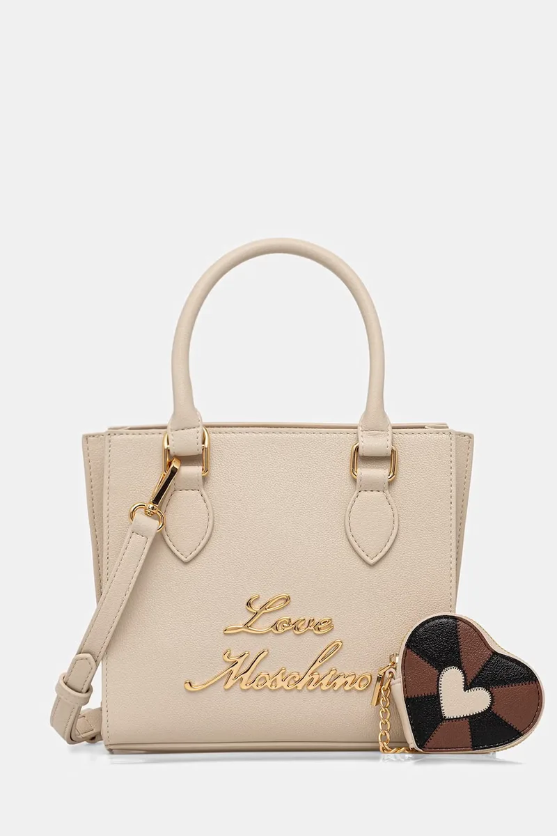 Love Moschino χιαστί Γυναικεία δερμάτινη