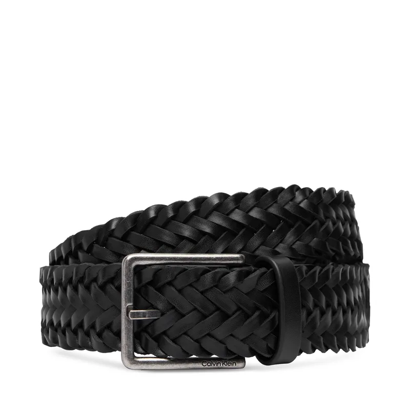 Ζώνη Ανδρική Calvin Klein Warmth Buckle 35Mm LV04D7053G Μαύρο