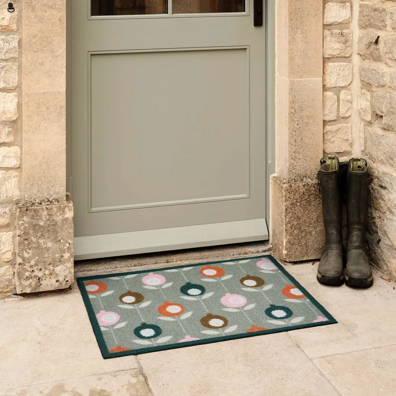 Pepino Green Outdoor Doormat