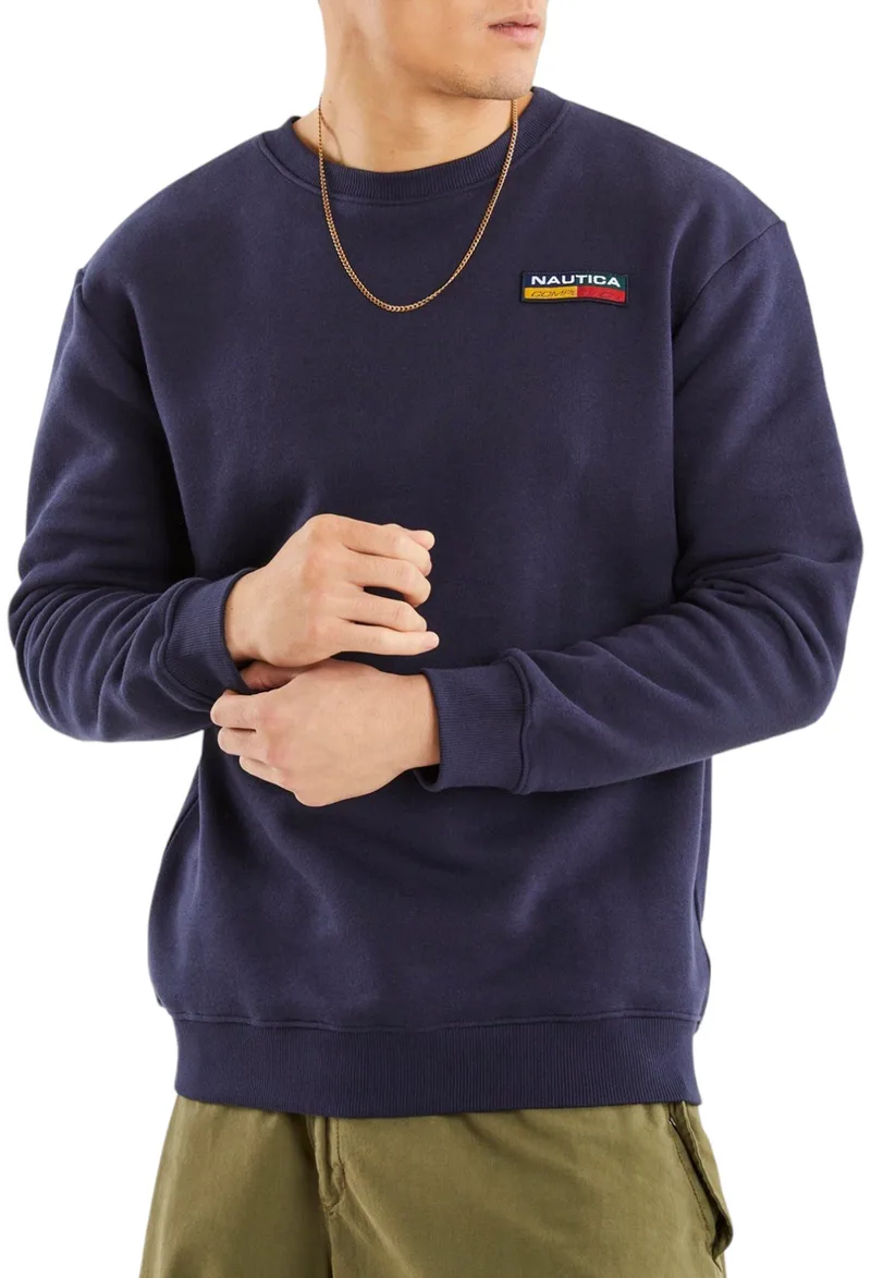 Μπλούζα Μακρυμάνικη Nautica Lolland Φούτερ N7K01211-459 Ανδρικό