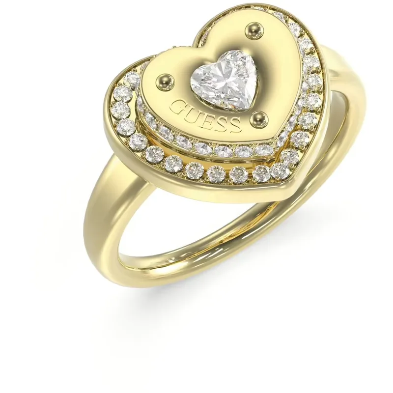 Guess Women's Ring JUBR05552JWYG (Size 54)