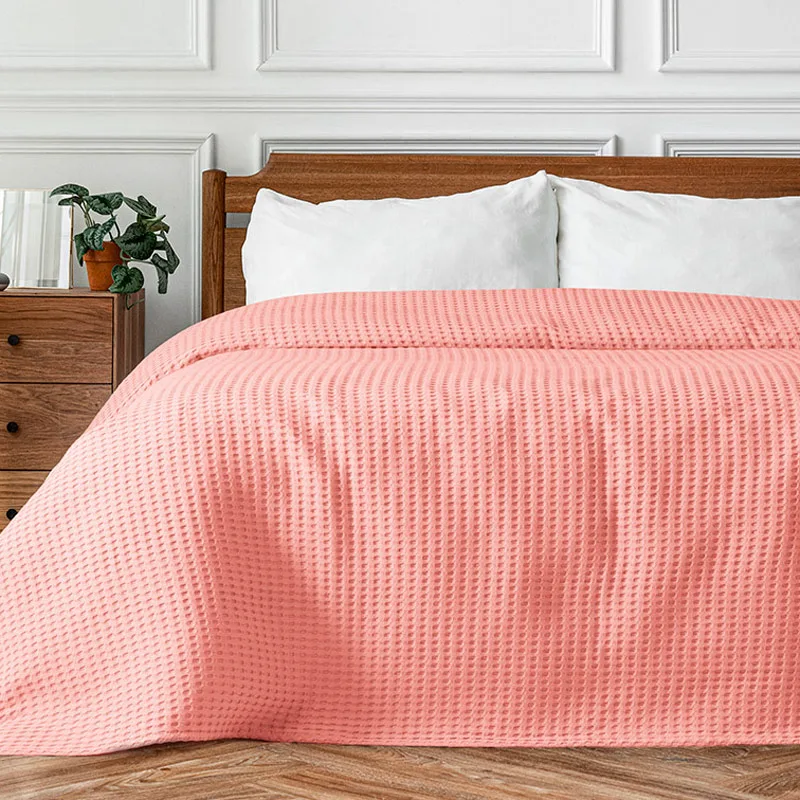 Κουβέρτα Πικέ Μονή 170x240 Beauty Home Snap 1990 Coral 170x240