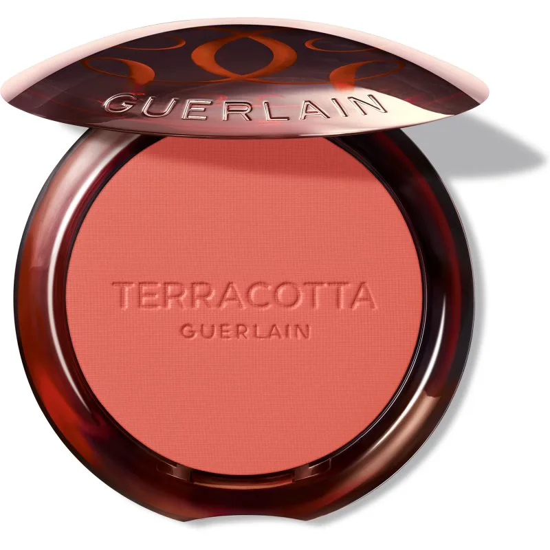 GUERLAIN Terracotta Blush λαμπρυντικό ρουζ απόχρωση 05 Deep Coral 5 γρ
