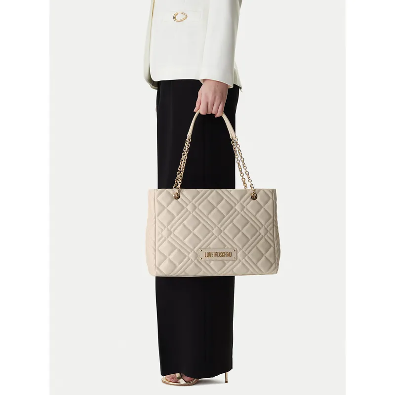 Τσάντα LOVE MOSCHINO JC4145PP1OLA0110 Εκρού
