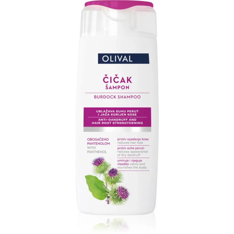 Olival Treatment Burdock σαμπουάν για ξηρά και κατεστραμμένα μαλλιά 250 ml