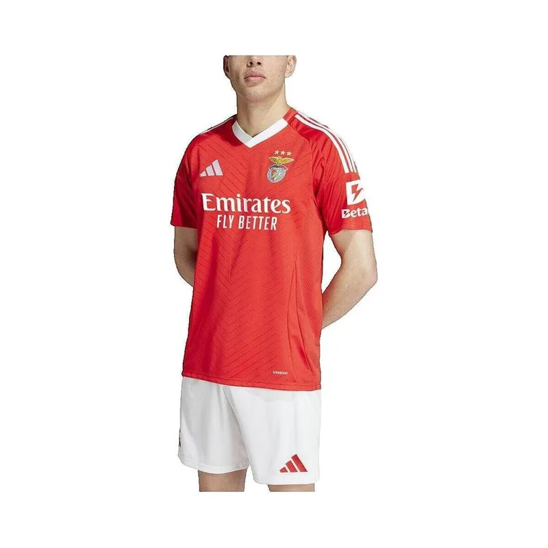 T-shirt με κοντά μανίκια adidas T-shirt Benfica 24/25 rouge