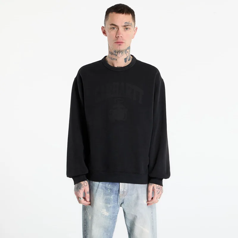 Φούτερ Carhartt WIP Faded Pond Corps Sweat UNISEX Black S