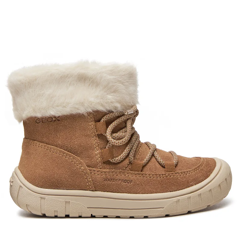 Μπότες Geox B Omar Girl Wpf B462LA 00022 C6627 S Καφέ
