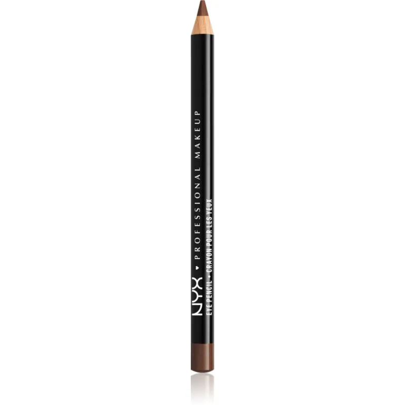 NYX Professional Makeup Eye and Eyebrow Pencil Μολύβι για τα μάτια απόχρωση Dark Brown 1.2 γρ