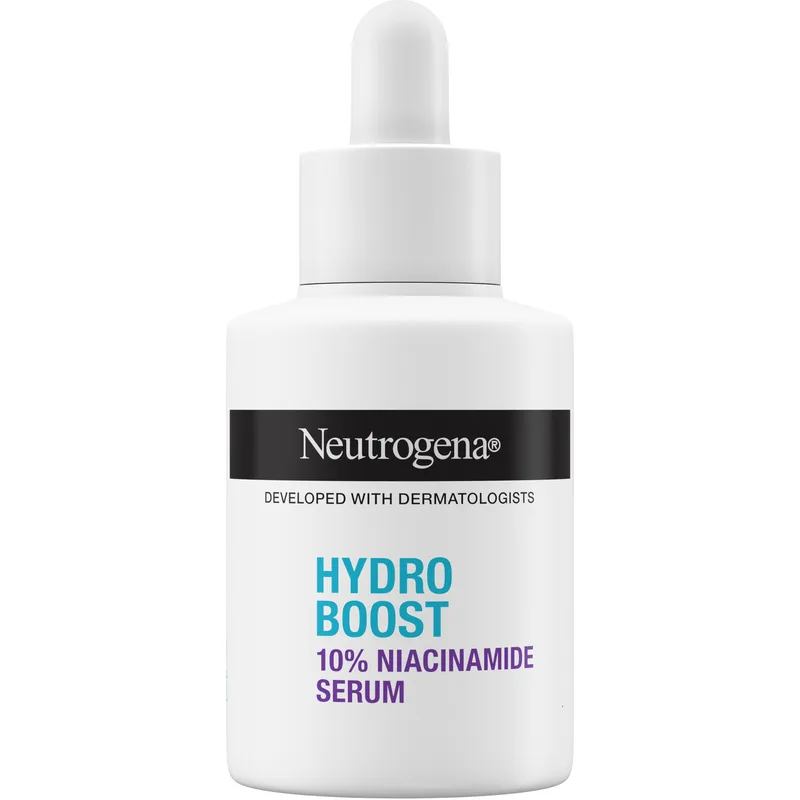 Neutrogena Hydro Boost Hyaluronic Acid, 10% Niacinamide Serum Ενυδατικός Ορός Προσώπου με Νιασιναμίδη για Λάμψη & Βελτίωση της Υφής της Επιδερμίδας 30ml