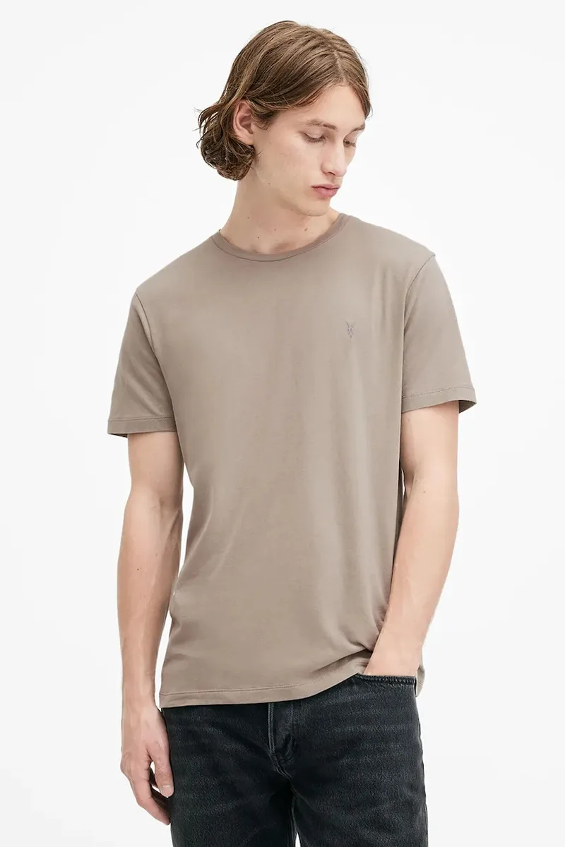 Βαμβακερό μπλουζάκι AllSaints BRACE