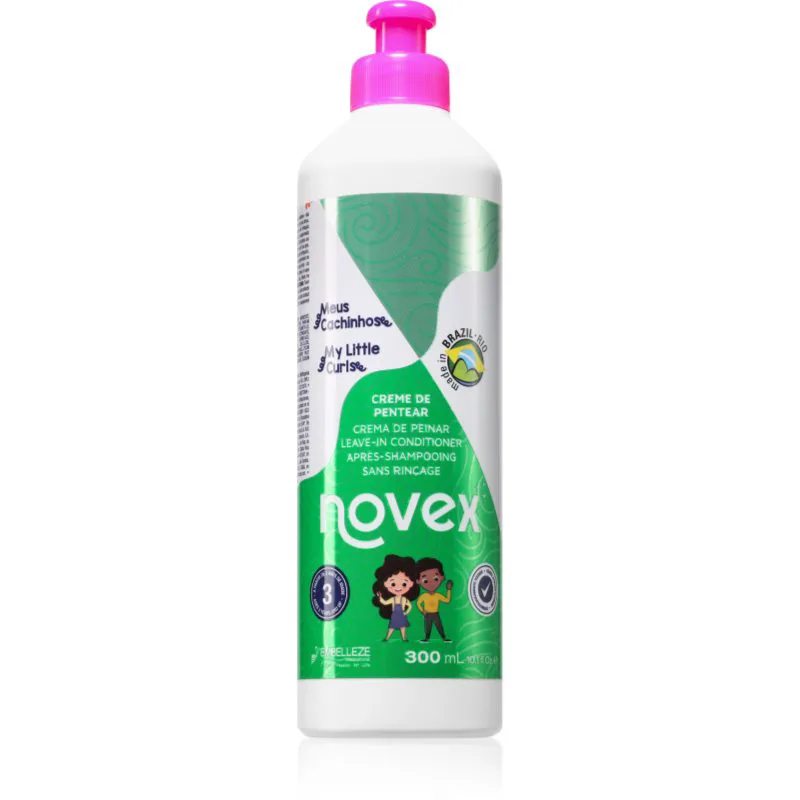 Novex My Little Curls κοντίσιονερ χωρίς ξέβγαλμα σε σγουρά μαλλιά για παιδιά 300 ml
