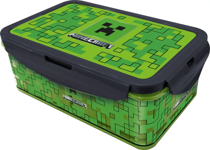 Stor Δοχείο Φαγητού Minecraft Squared (097944)