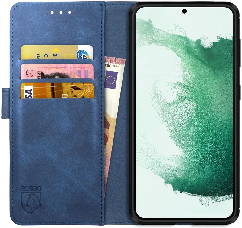 Κόκκινο Element PU Θήκη Πορτοφόλι Samsung Galaxy S22 Plus 5G - Blue (8719246343131)