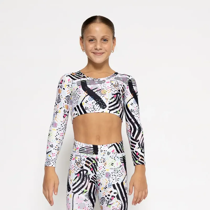 White Feelstorm Long Sleeve Top