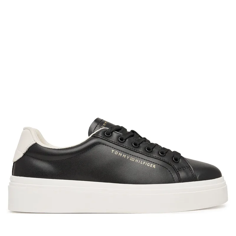 Αθλητικά Tommy Hilfiger Chic Cupsole FW0FW09107 Μαύρο