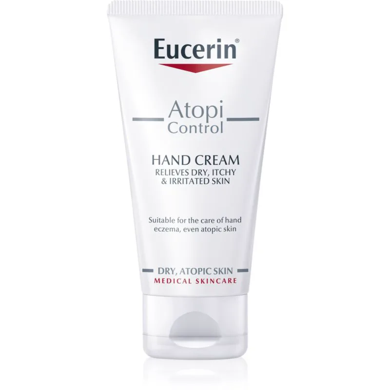 Eucerin AtopiControl κρέμα για τα χέρια για ξηρό και ατοπικό δέρμα με εκχύλισμα από βρώμη 75 ml