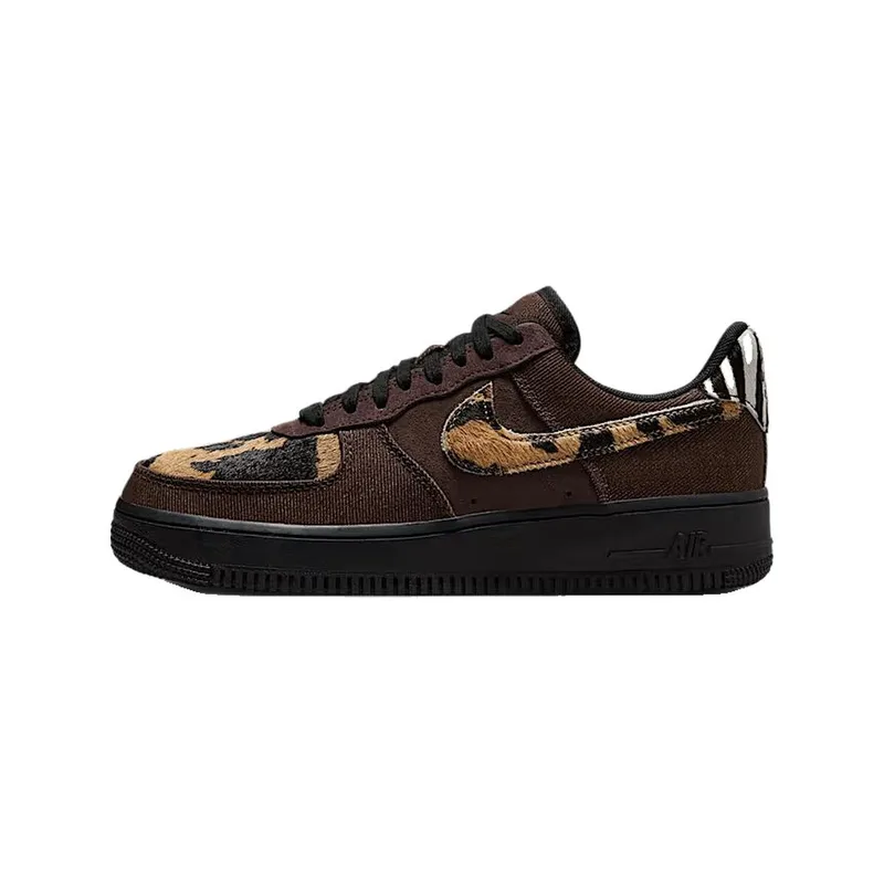 Xαμηλά Sneakers Nike Baskets Air Force 1 '07 imprimé animal