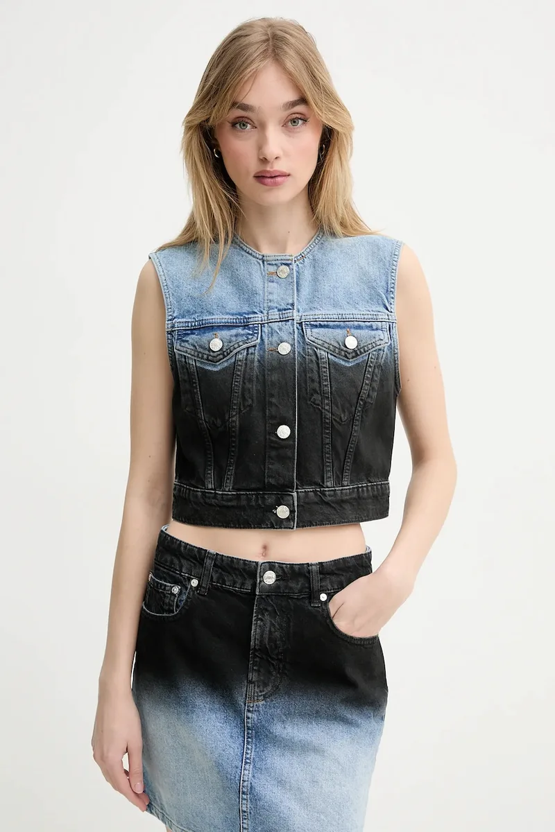 Moschino Jeans Γιλέκο τζιν Moschino Jeans