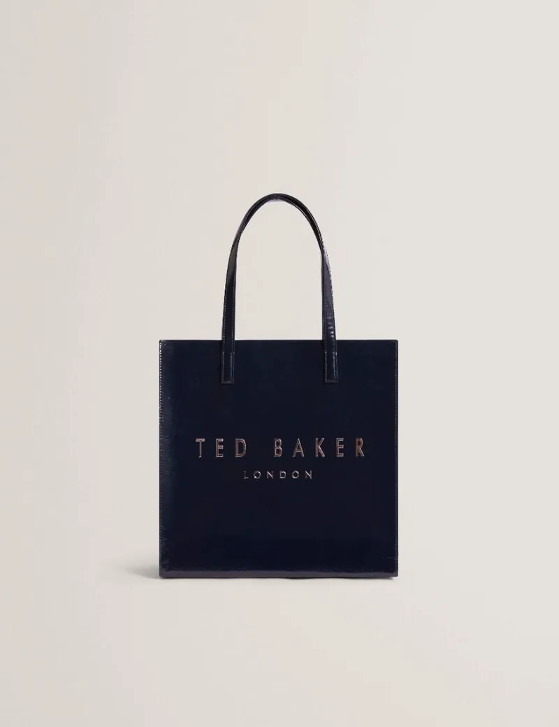 Ted Baker CAMRYYN Crinkle Large Icon Bag 282710 Σκούρο Μπλέ