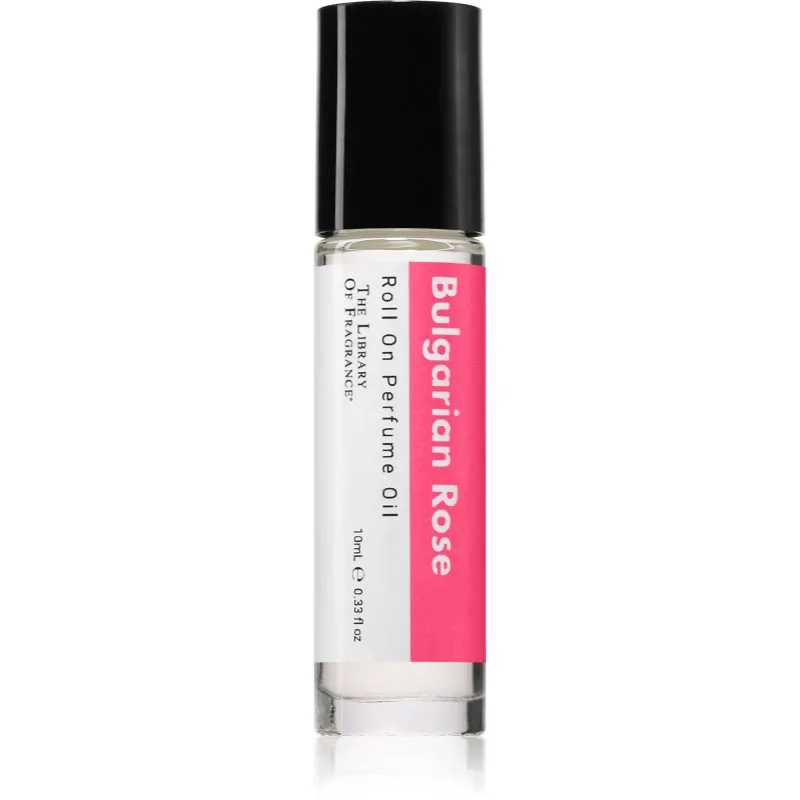 The Library of Fragrance Bulgarian Rose λάδι για το σώμα roll - on unisex 10 ml