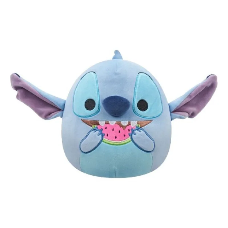 Λούτρινο Squishmallows Disney Stitch 20cm Stitch με φέτα καρπούζι