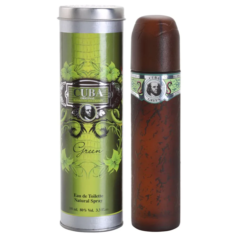 Cuba Green Eau de Toilette για άντρες 100 ml