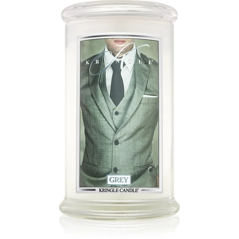 Kringle Candle Grey αρωματικό κερί 624 γρ